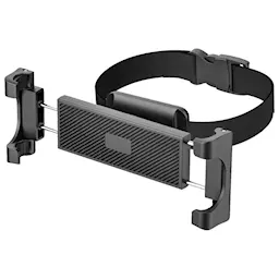 Universel tablet- og mobilholder til bilens bagsæde, Sort