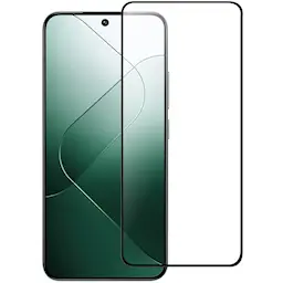 Full-fit Hærdet Glas Skærmbeskytter Xiaomi 14T Pro sort