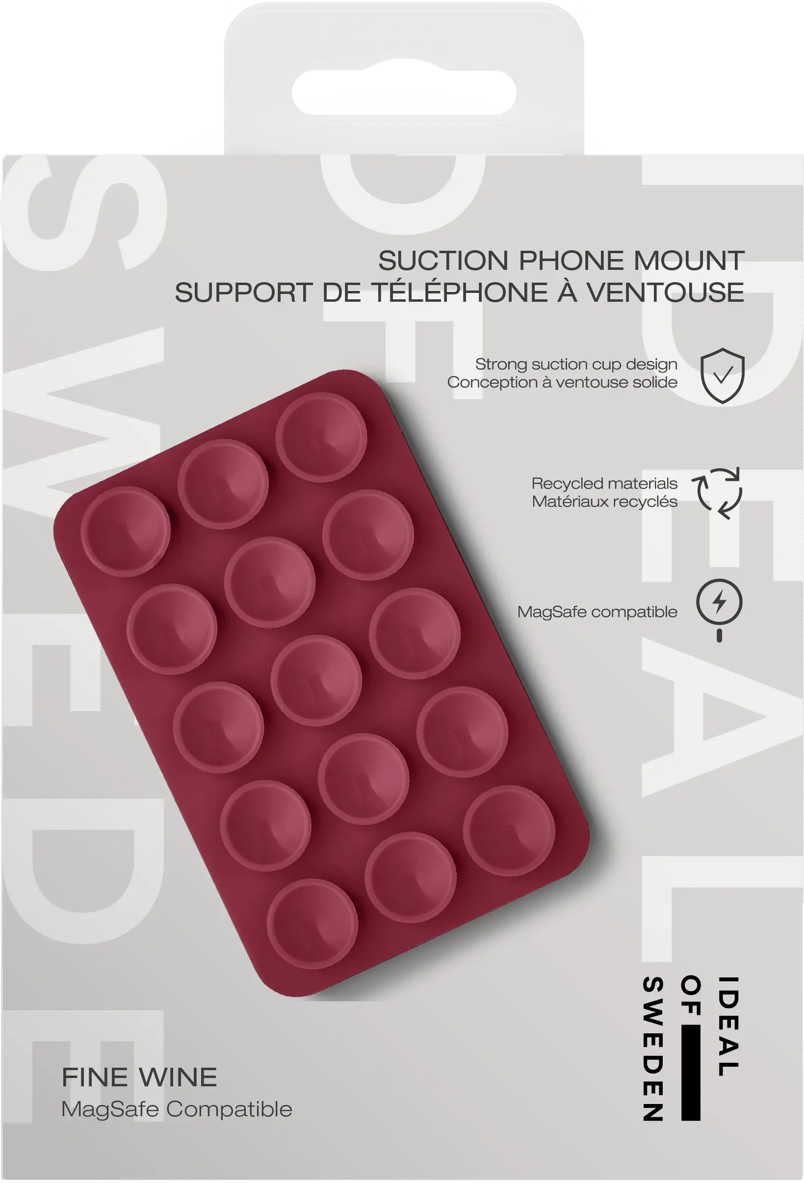 MagSafe Suction Phone Mount Fine Wine