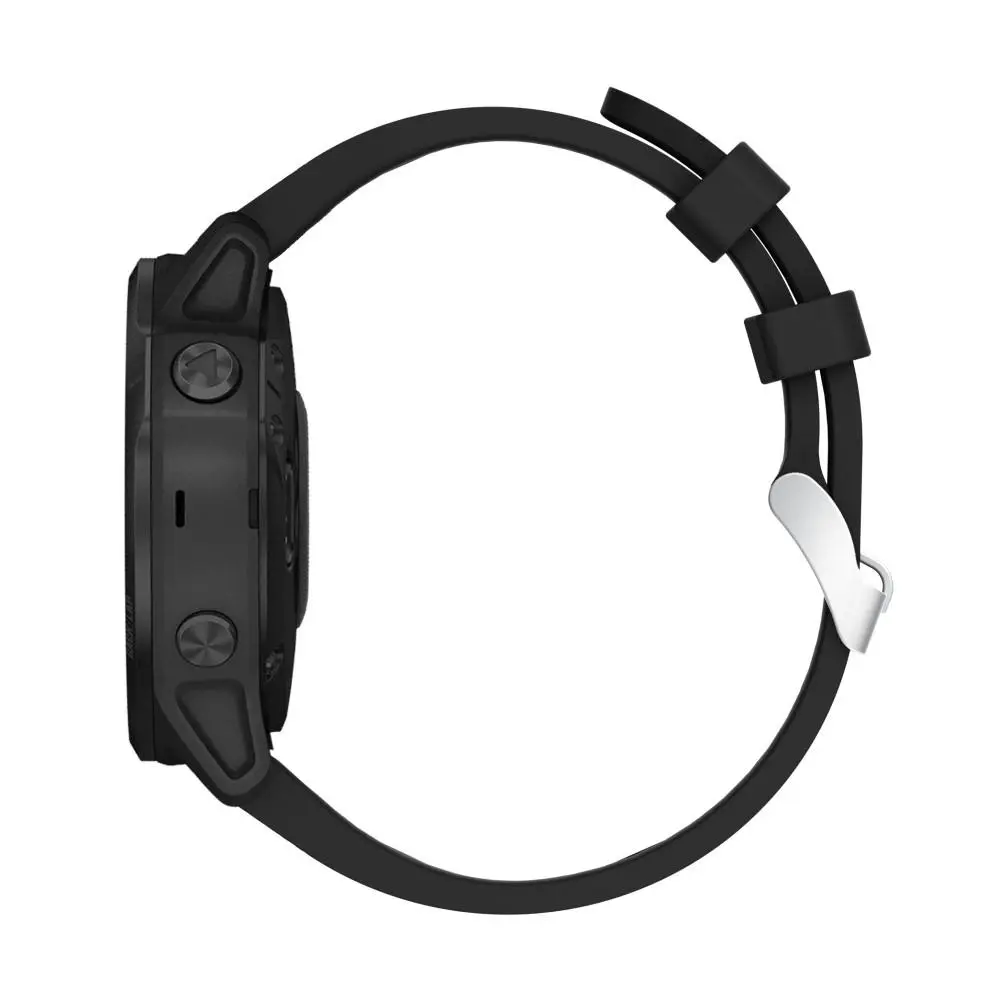 Silikonarmband Garmin Fenix 7S Svart