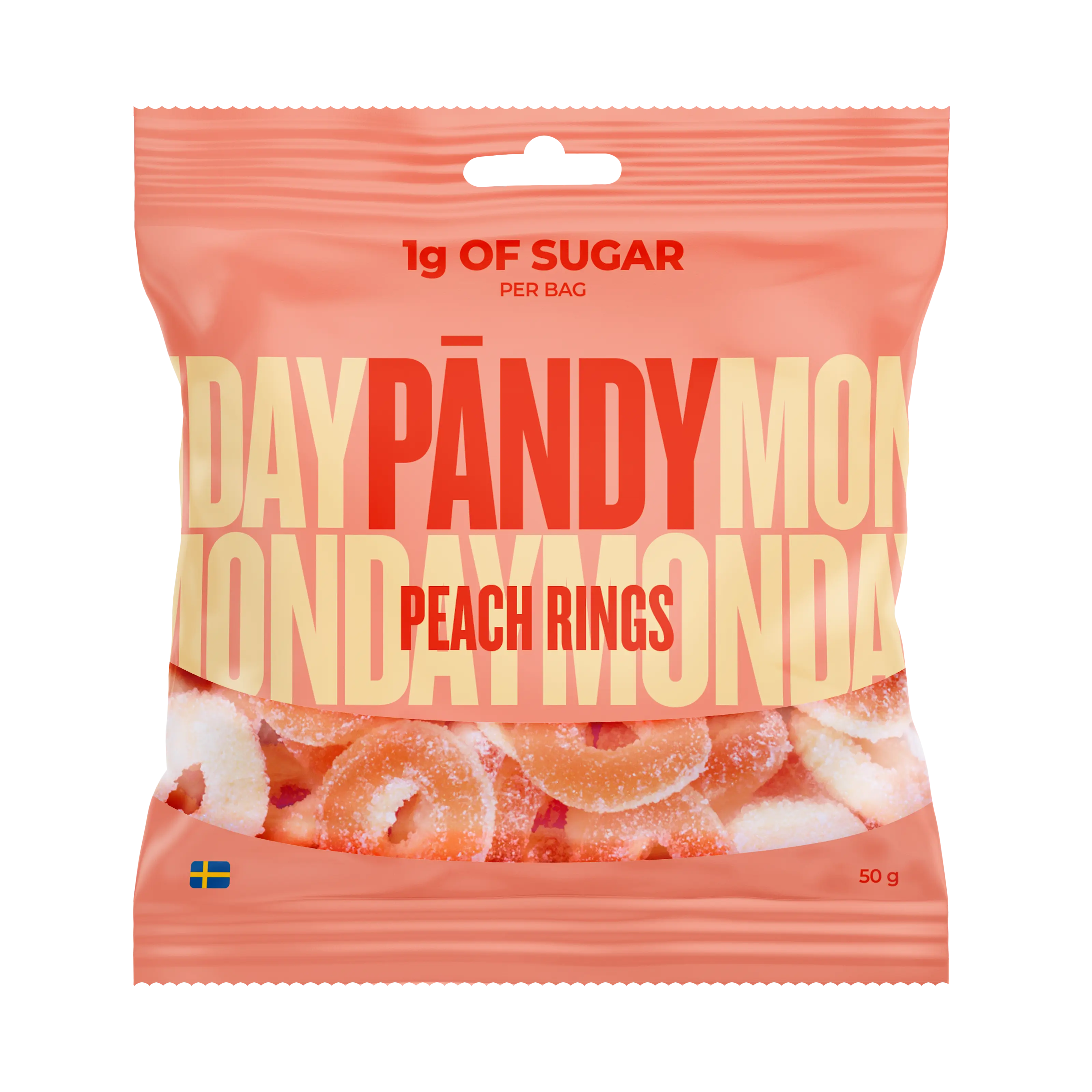 Candy Peach Rings 50 g