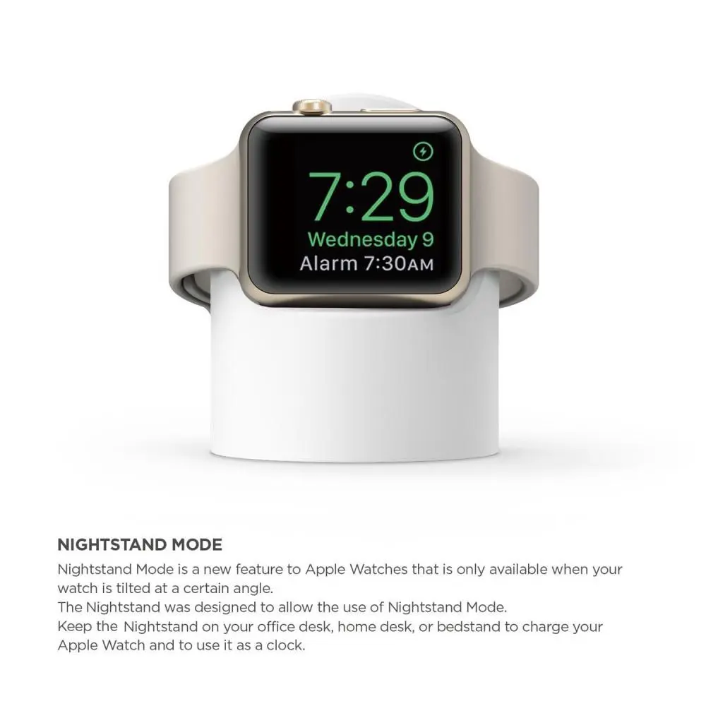 Laddningsställ Apple Watch vit