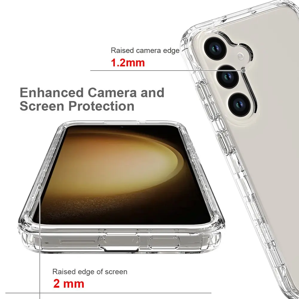 Full Cover Skal Samsung Galaxy S24 Genomskinlig
