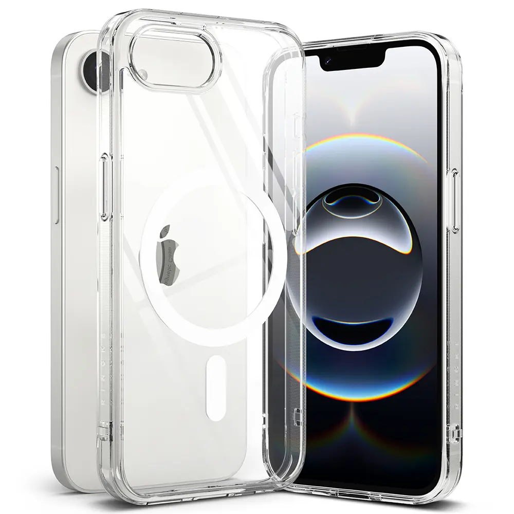 Fusion Magnetic Case iPhone 16e Genomskinlig