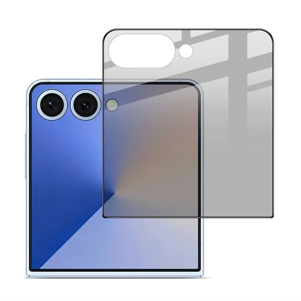 Privacy Härdat Glas Ytterskärmskydd Samsung Galaxy Z Flip 8