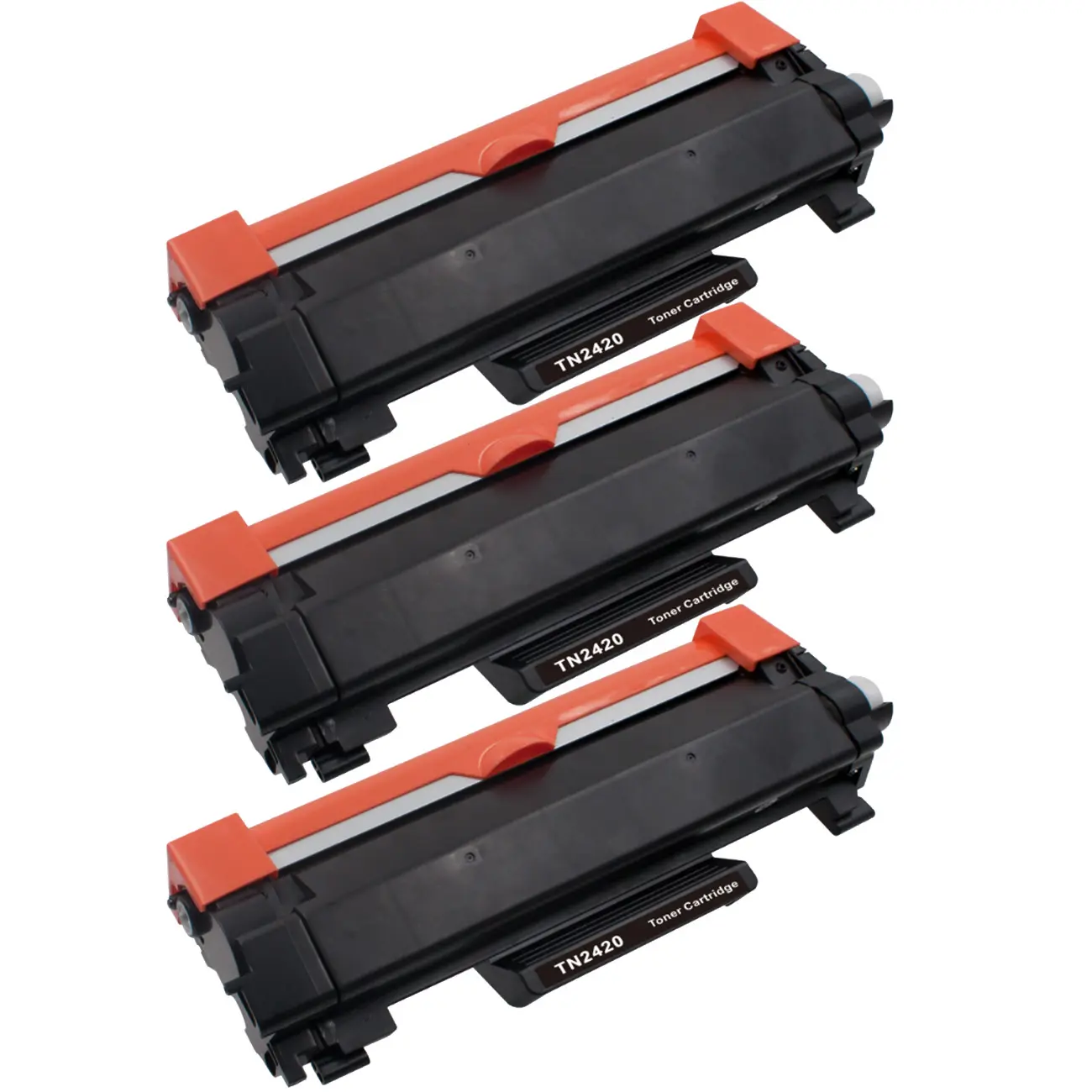 3-pack Kompatibel toner - ersätter Brother TN-2420 - svart, 3000 sidor
