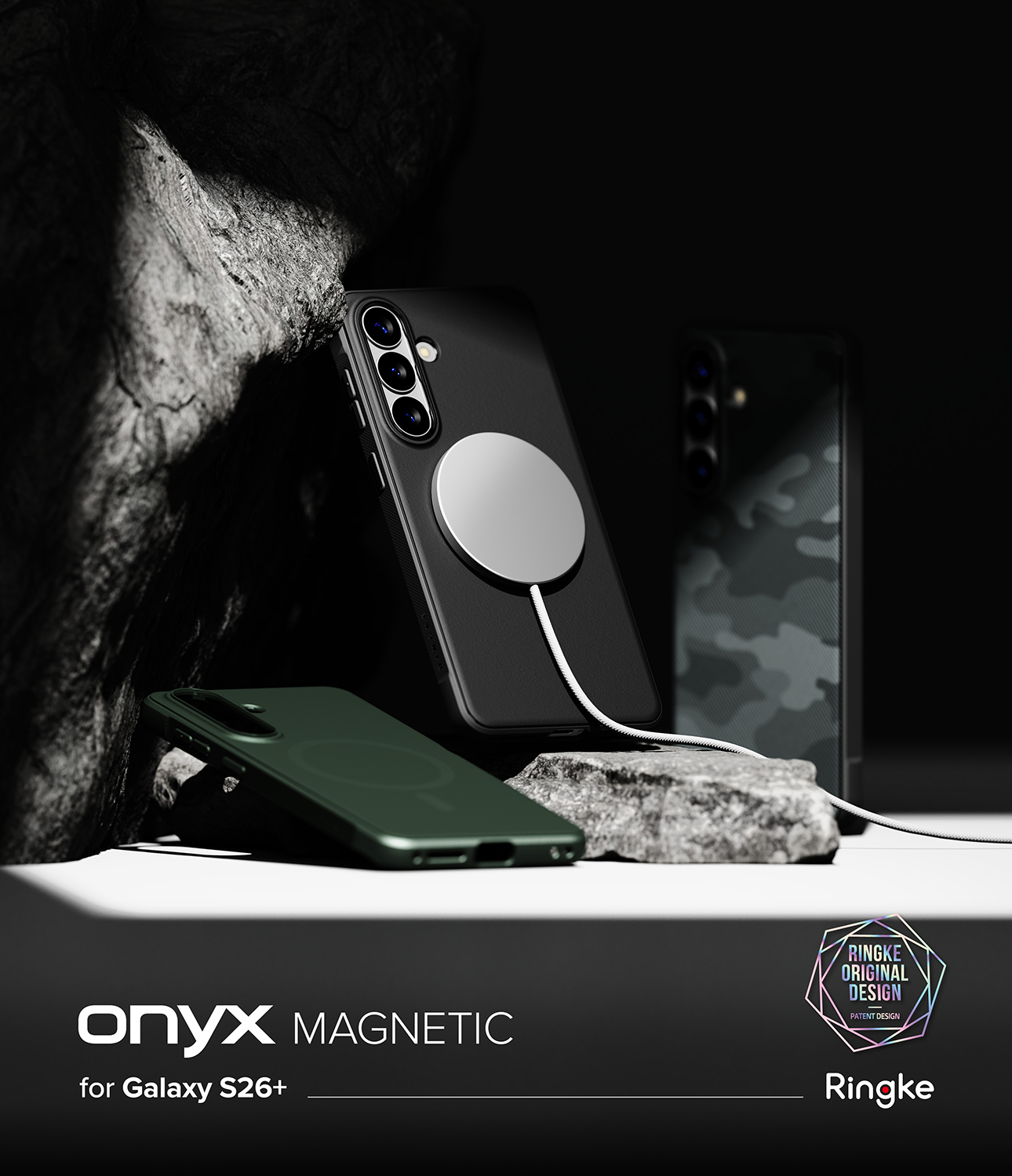 Onyx Magnetic Case Samsung Galaxy S26 Plus Dark Green