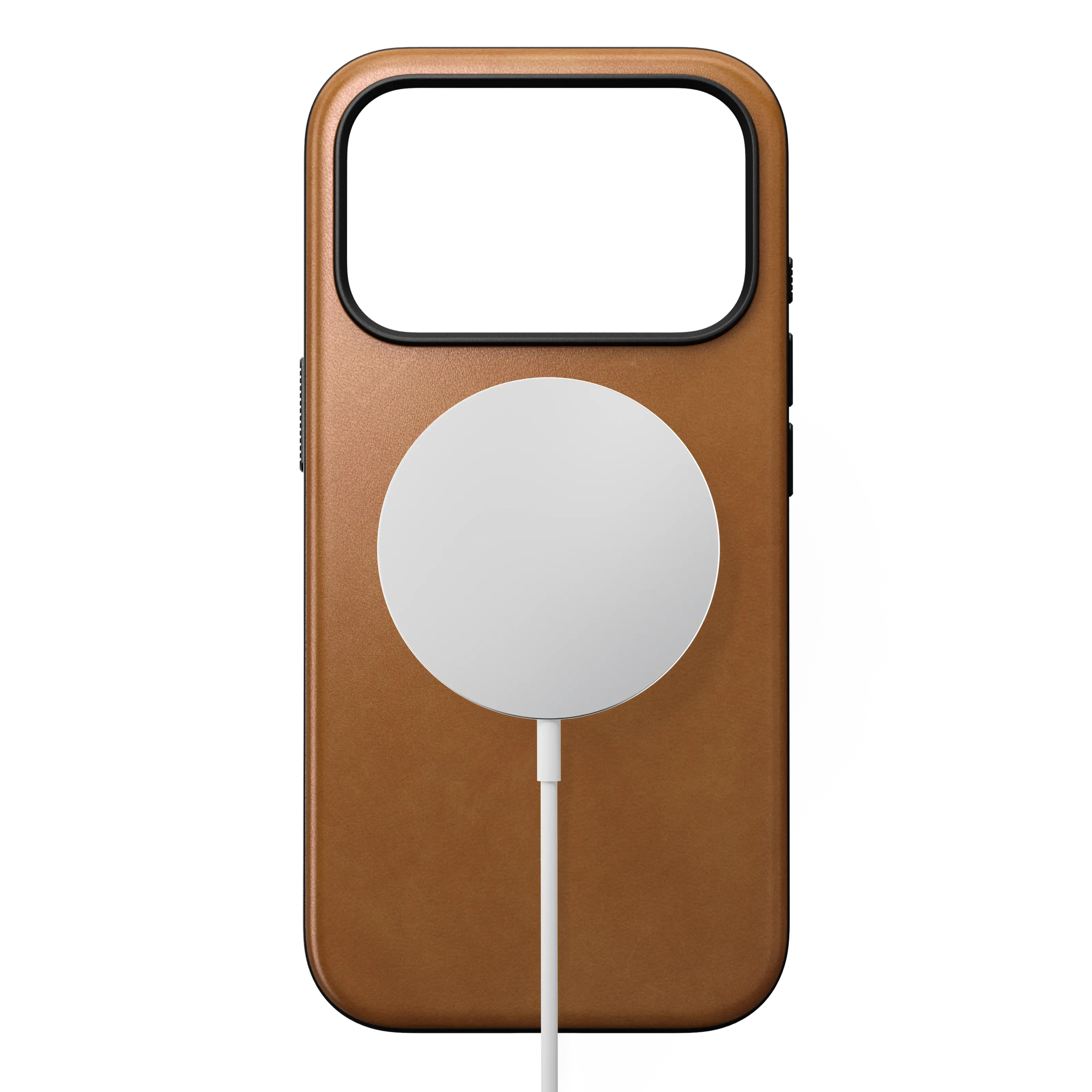 iPhone 18 Pro Modern Leather Case MagSafe Black