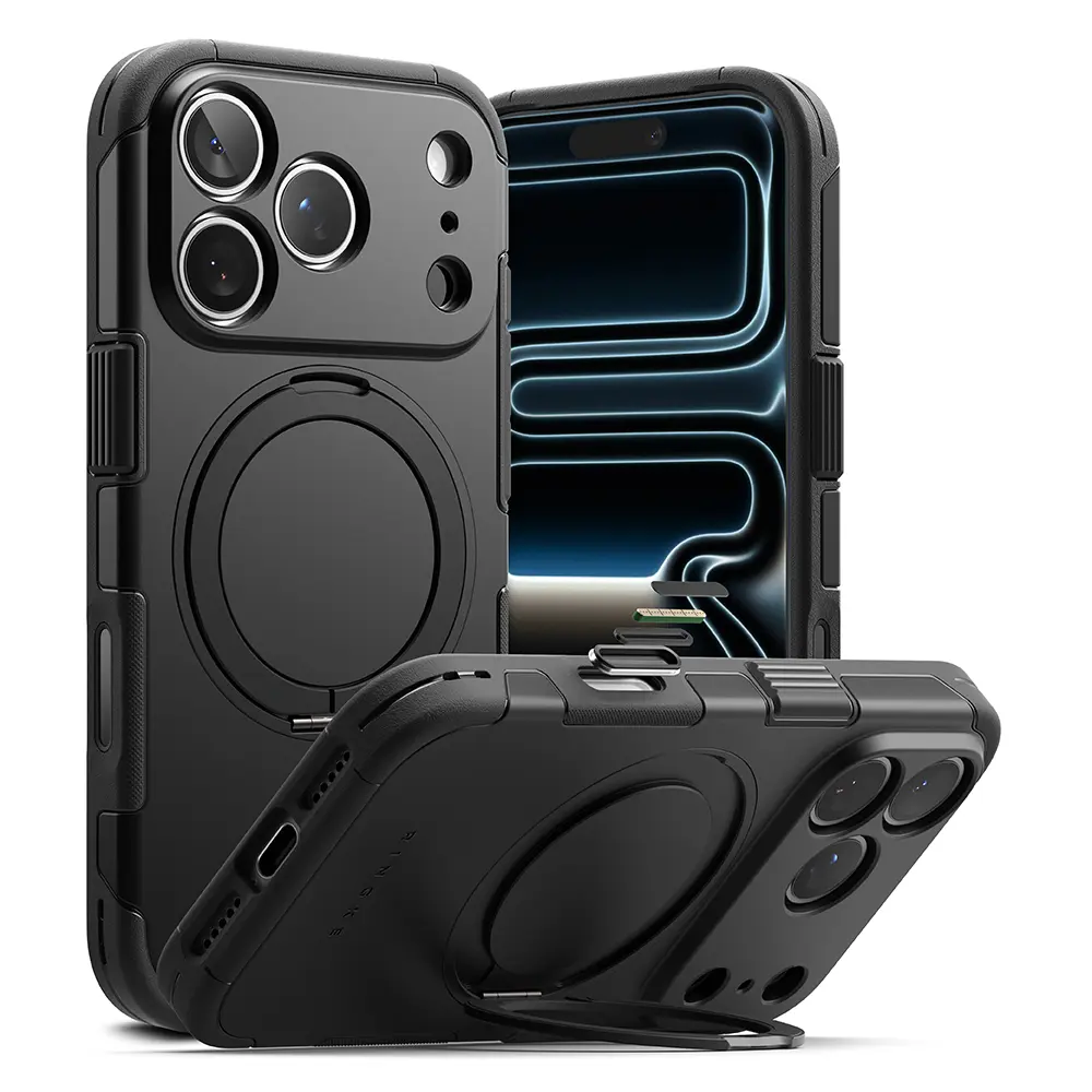 Alles Magnetic Case iPhone 18 Pro Svart