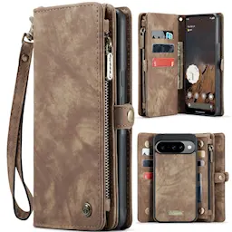 Multi-slot Suojakotelo Google Pixel 11 Pro Ruskea