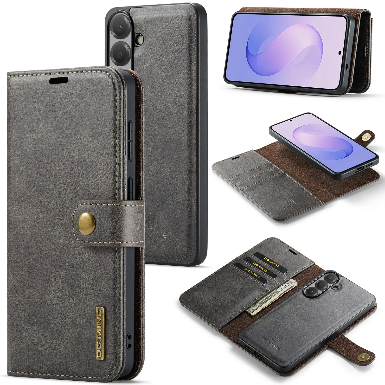 Magnet Wallet Samsung Galaxy S26 FE Brown
