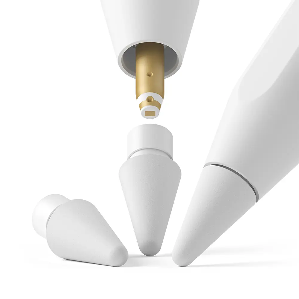 2B Tip Apple Pencil (3-pack) hvid