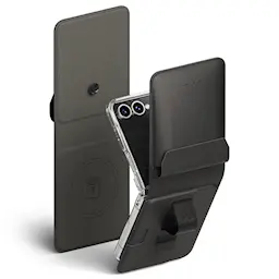 Samsung Galaxy Z Flip 7 Folio Grip Wallet Magnetic, Svart