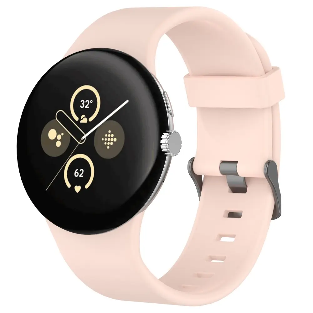 Silikonarmband Google Pixel Watch 5 45mm Rosa
