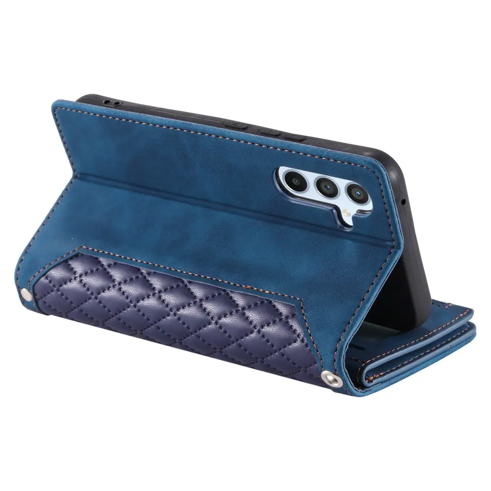 Plånboksväska Samsung Galaxy A56 Quilted Blå