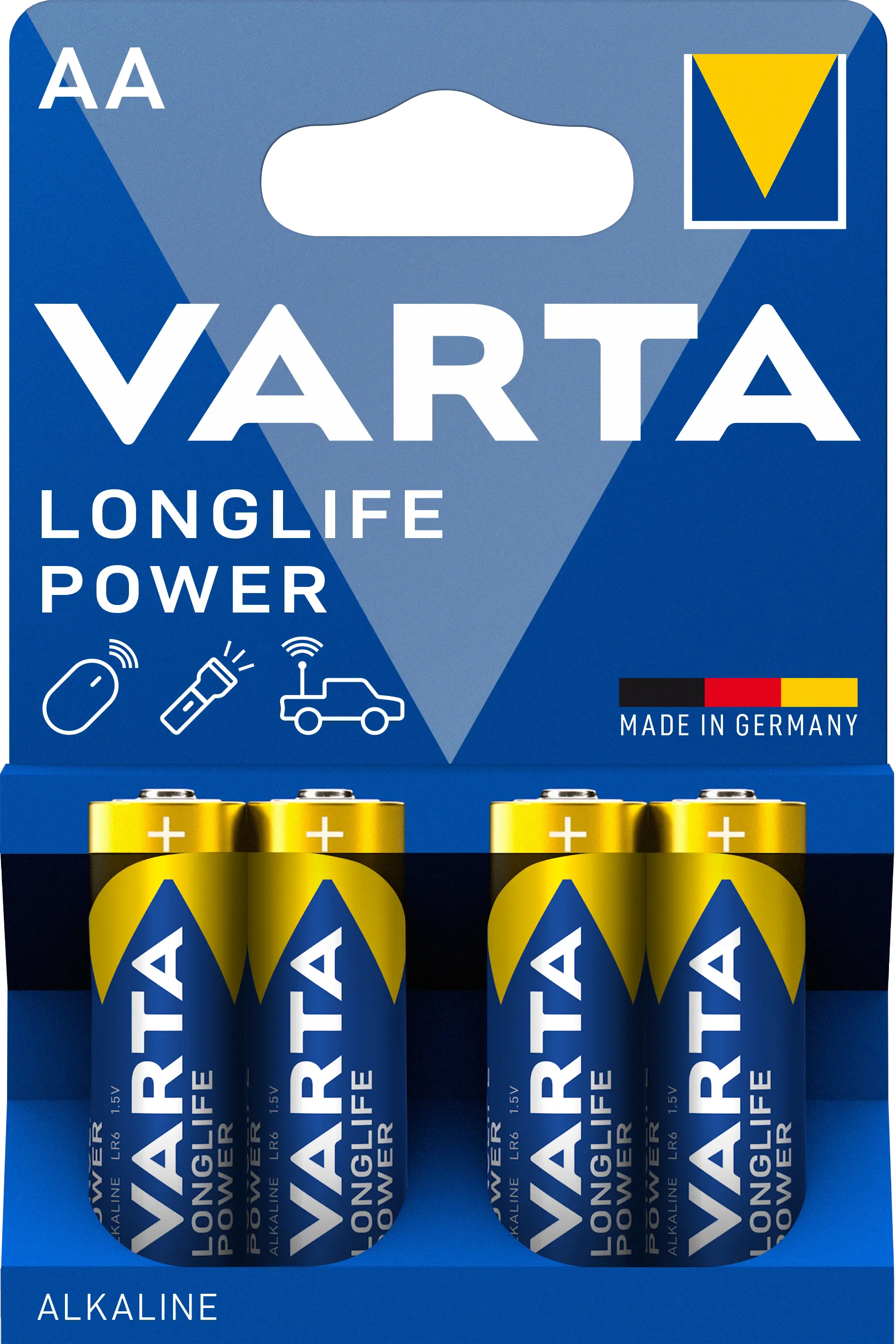 Longlife Power AA-paristo LR6 1.5V (4-pack)