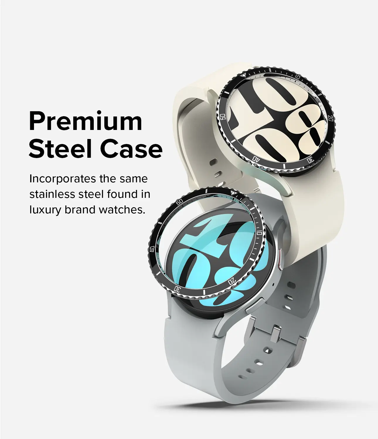 Bezel Styling Samsung Galaxy Watch 6 40mm Silver