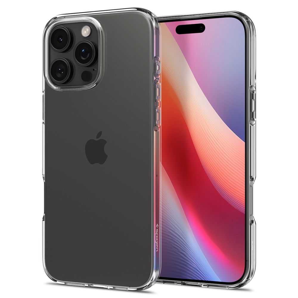 Spigen Case Liquid Crystal iPhone 16 Pro Crystal Clear - Puhelimen kuoret