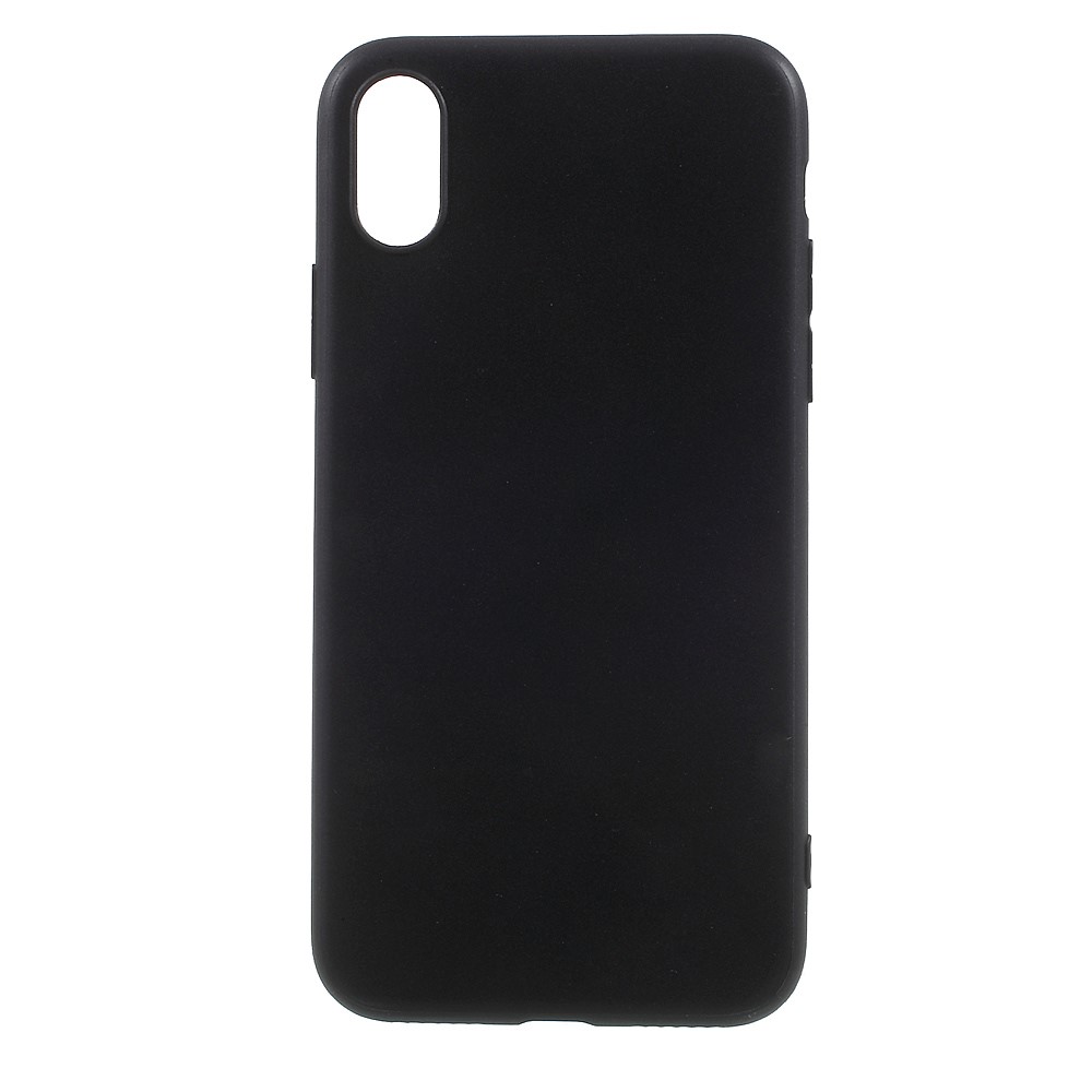 TPU Deksel iPhone X/XS Svart - Stilig og enkelt deksel
