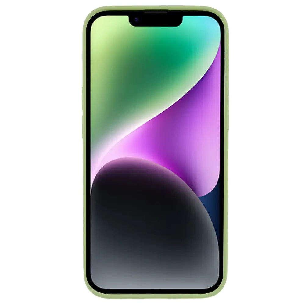 Stöttåligt Skal TPU iPhone 15 Grön