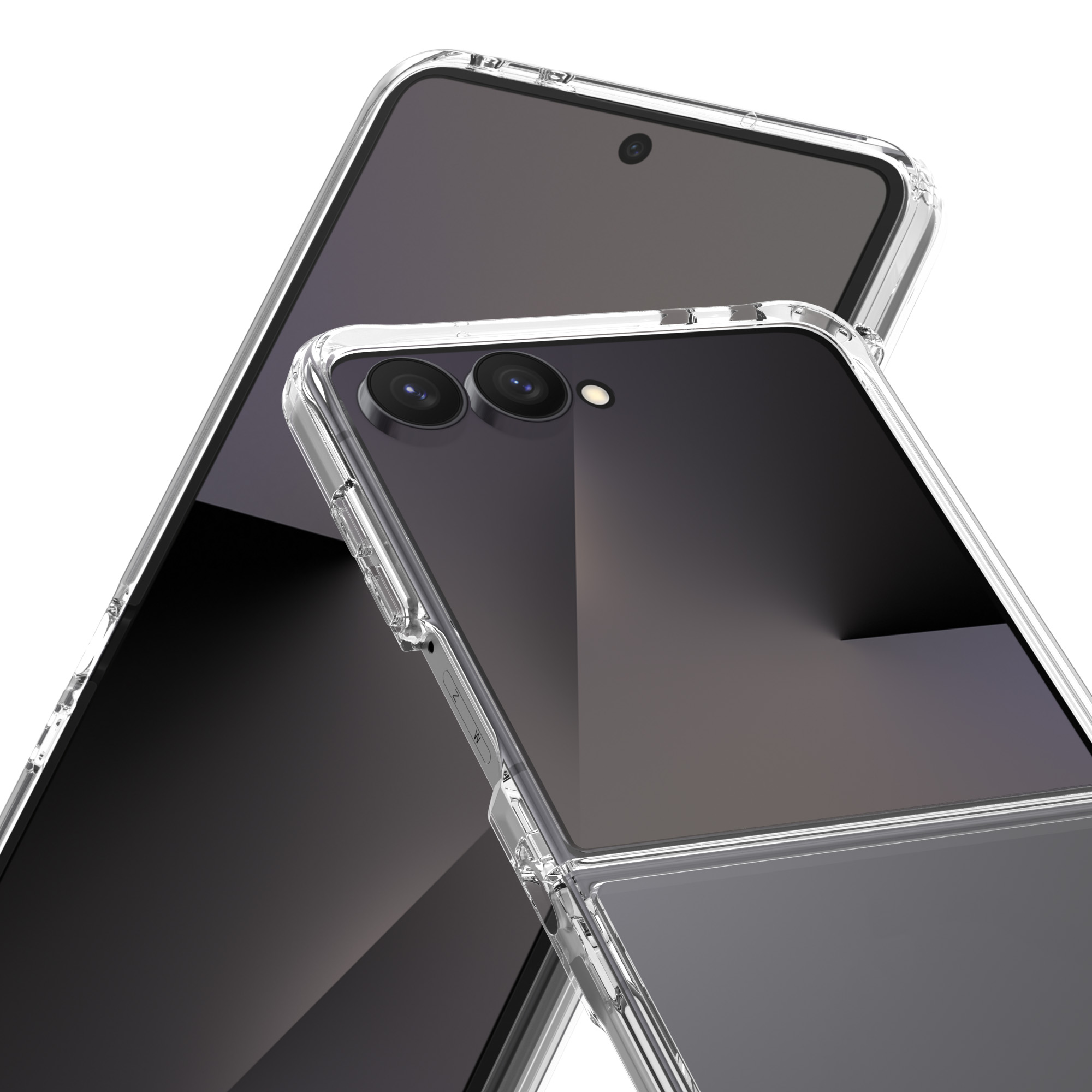 Hybridskal Samsung Galaxy Z Flip 8 transparent