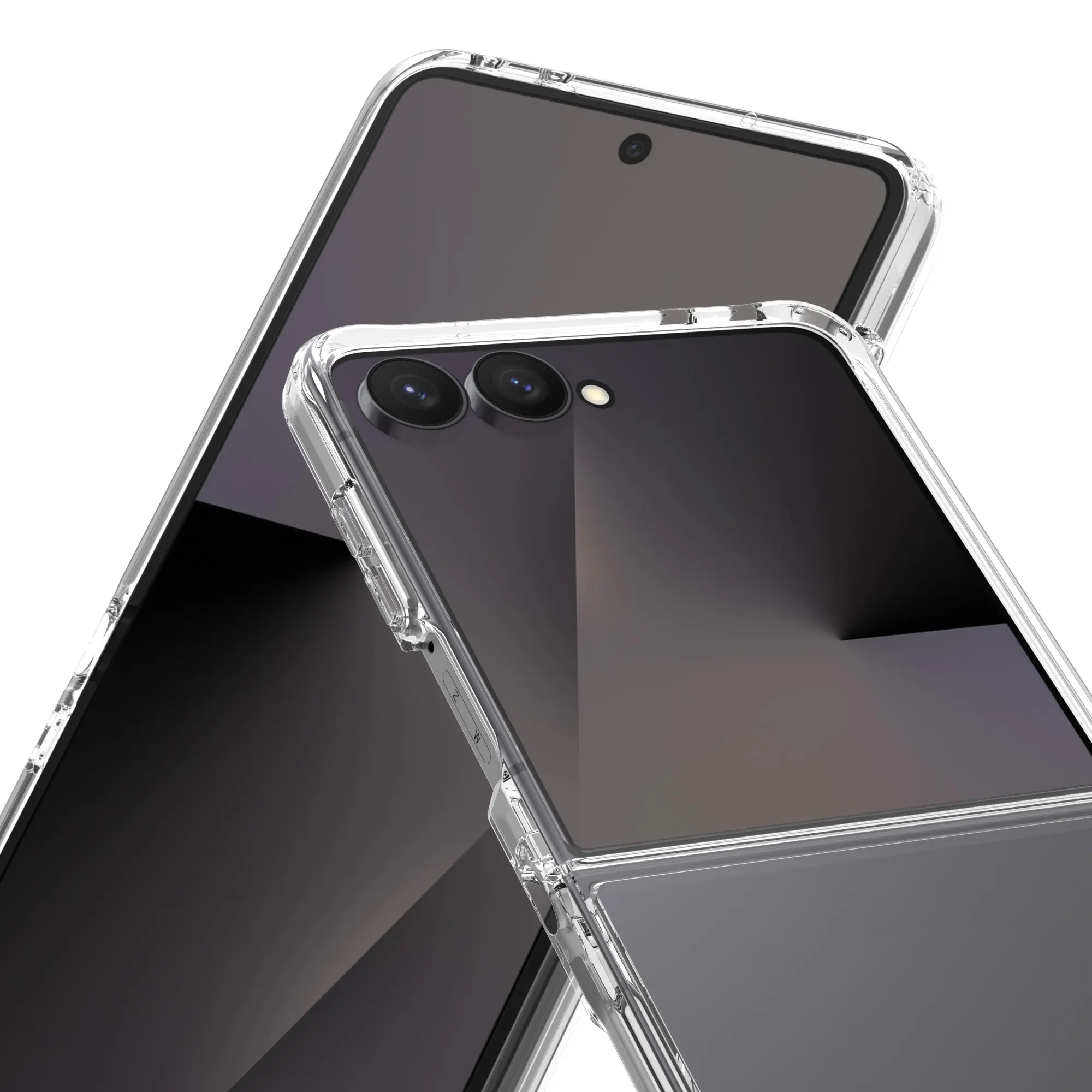 Hybridskal Samsung Galaxy Z Flip 8 transparent