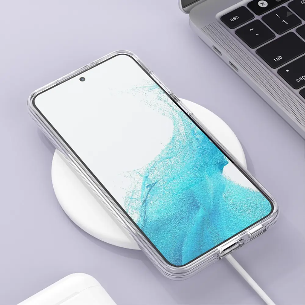 Hybridskal MagSafe Samsung Galaxy S23 transparent