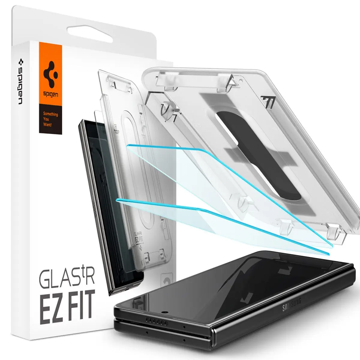 Galaxy Z Fold 6 Cover Screen Protector GLAS.tR EZ Fit (2-pack)