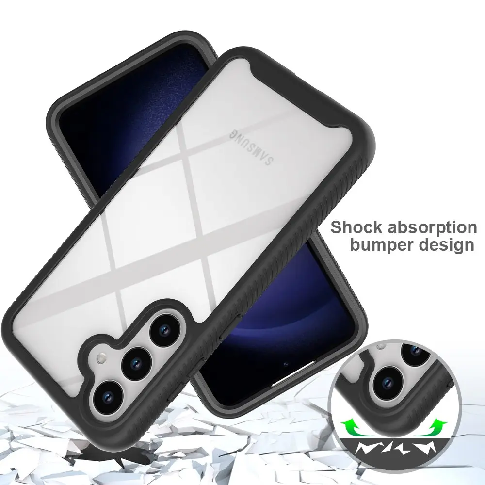Full Cover Skal Samsung Galaxy S24 Svart