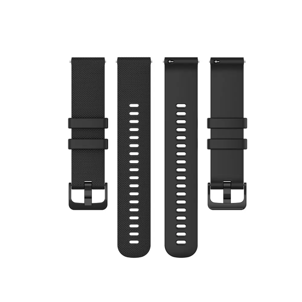 Silikonarmband Garmin Forerunner 255 Svart