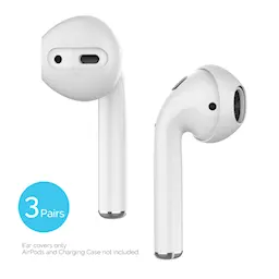 Apple AirPods 3-pak Ear Pads i silikone, Hvid