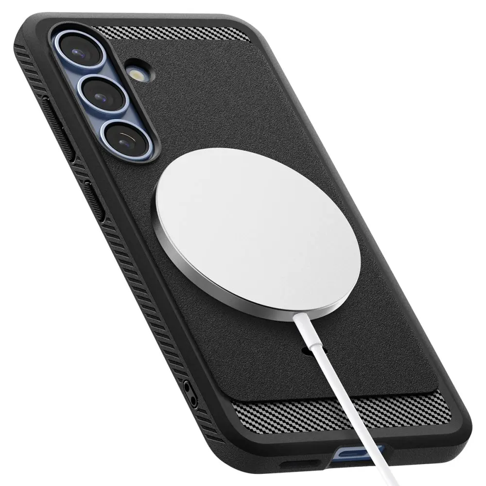 Case Rugged Armor MagSafe Samsung Galaxy S25 Black