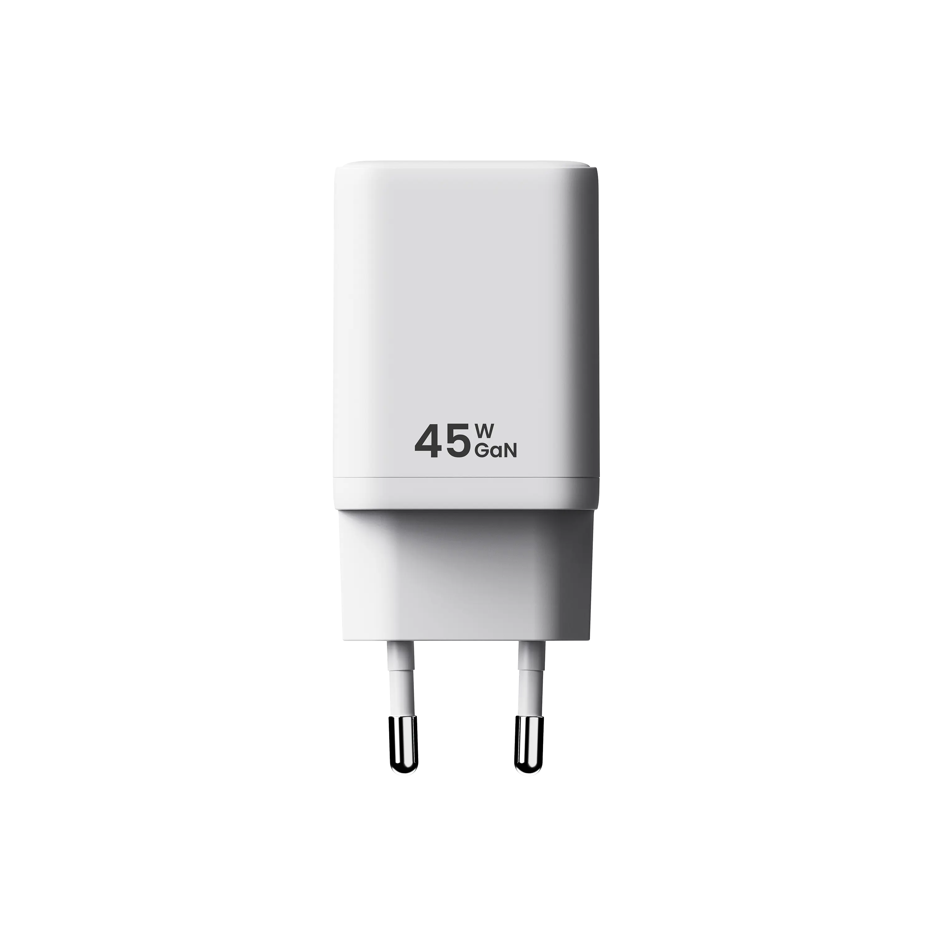 P2 Väggladdare 45W 2 x USB-C Vit