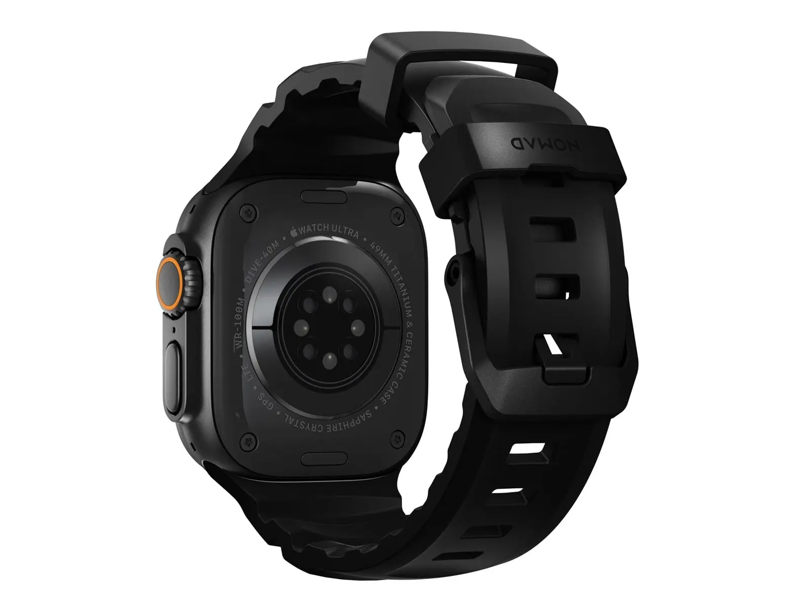 Apple Watch Ultra 49mm 3rd Gen Rocky Point Band Carbon Black (Black Hardware)