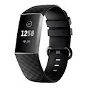 Fitbit Charge 4/Charge 3 Reim Silikon Svart