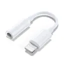 Lightning til 3.5 mm adapter Hvid