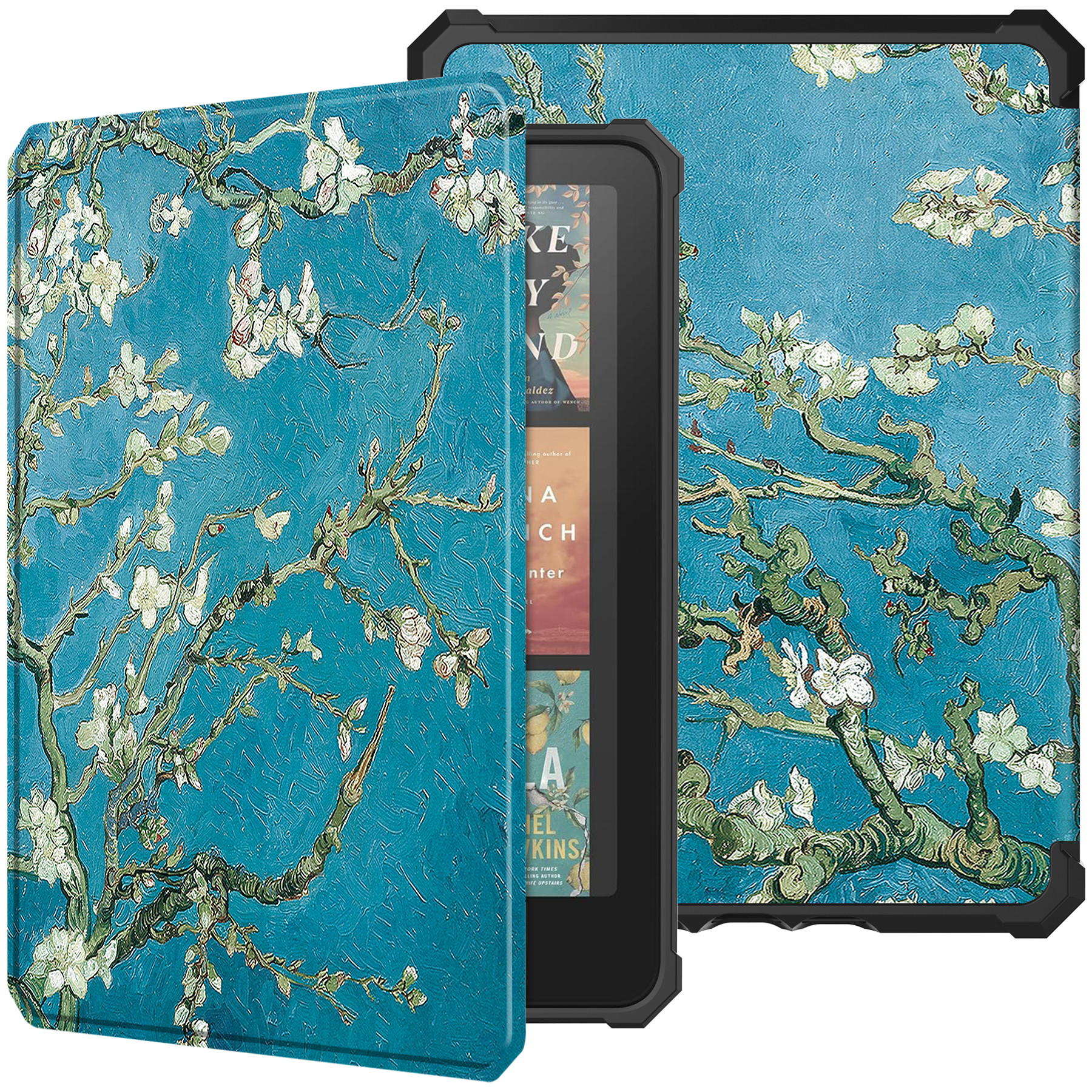 Amazon Kindle Colorsoft (2025) Skyddande fodral, Körsbärsblommor