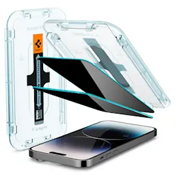 iPhone 14 Pro Screen Protector Privacy GLAS.tR EZ Fit (2-pack)
