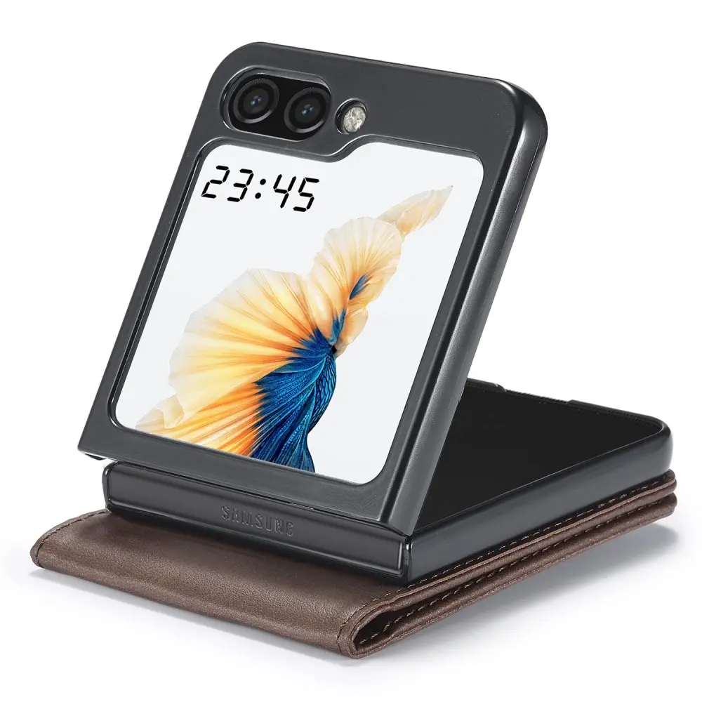 Plånboksfodral Samsung Galaxy Z Flip 7 FE Brun