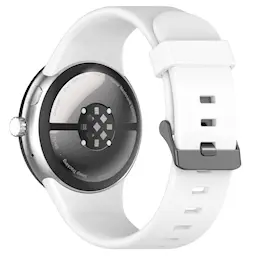 Google Pixel Watch 3 45mm Armbånd i silikone, Hvid