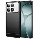 Xiaomi 14T Pro Kuori TPU Brushed Musta