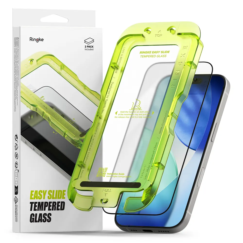 Easy Slide Glass (2-pack) iPhone 17