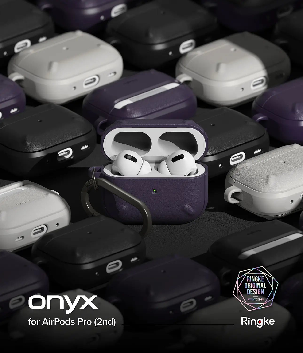 Onyx Magnetic Case Apple AirPods Pro 2 Black