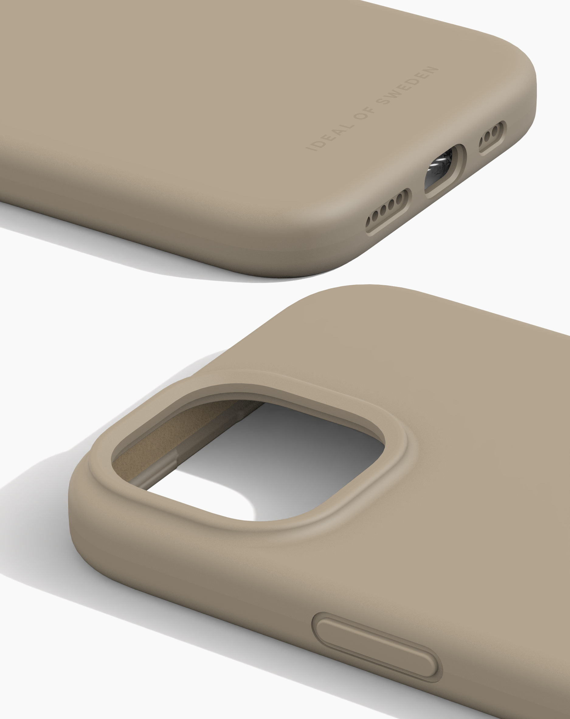 MagSafe Silicone Case iPhone 14 Perfect Beige
