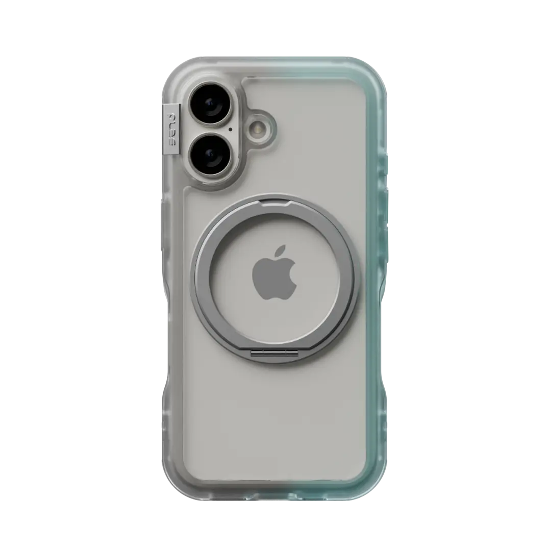Arche MagSafe Stand Cover iPhone 16 Silver/Blue