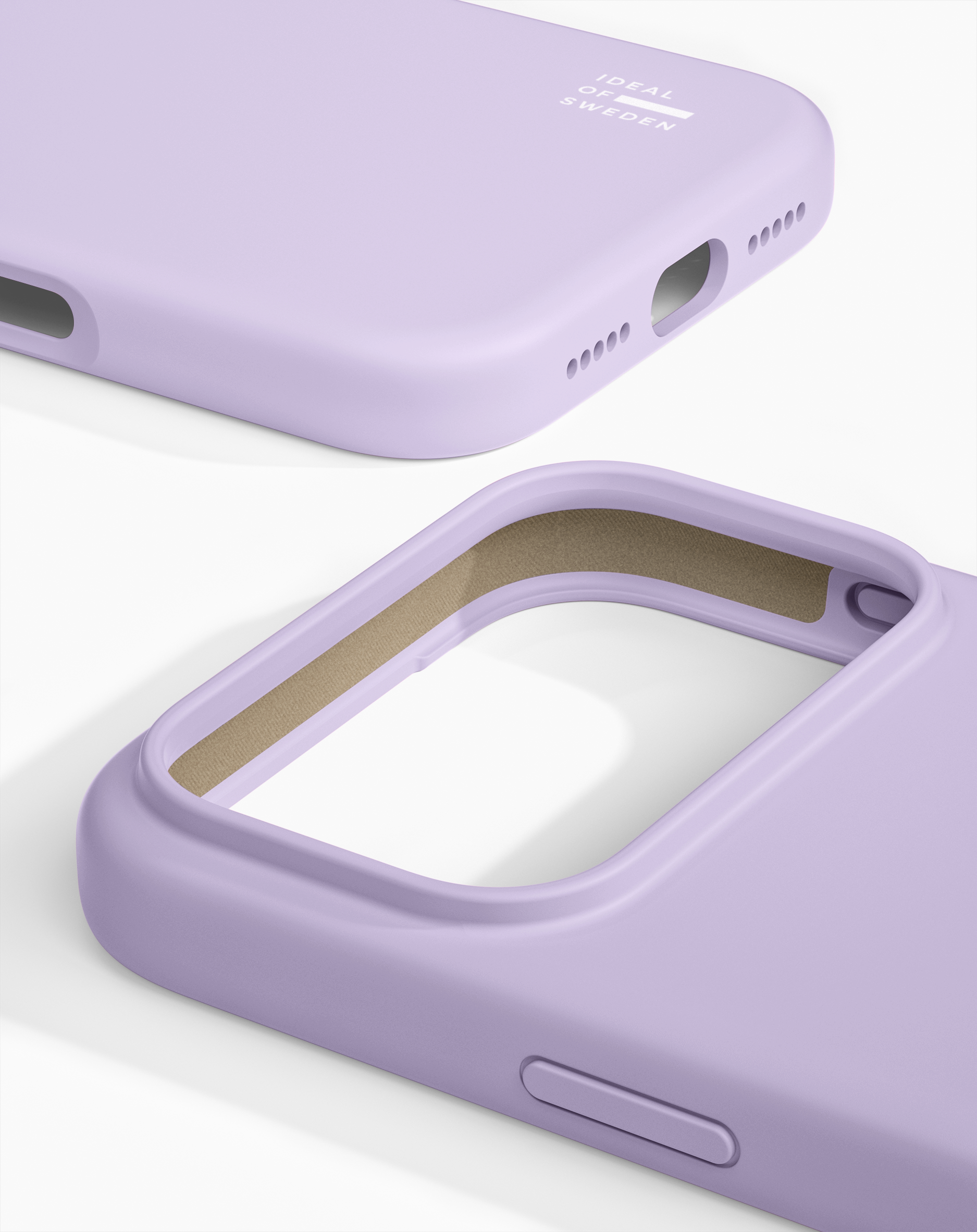 MagSafe Silicone Case iPhone 17 Pro Max Lavender Milk
