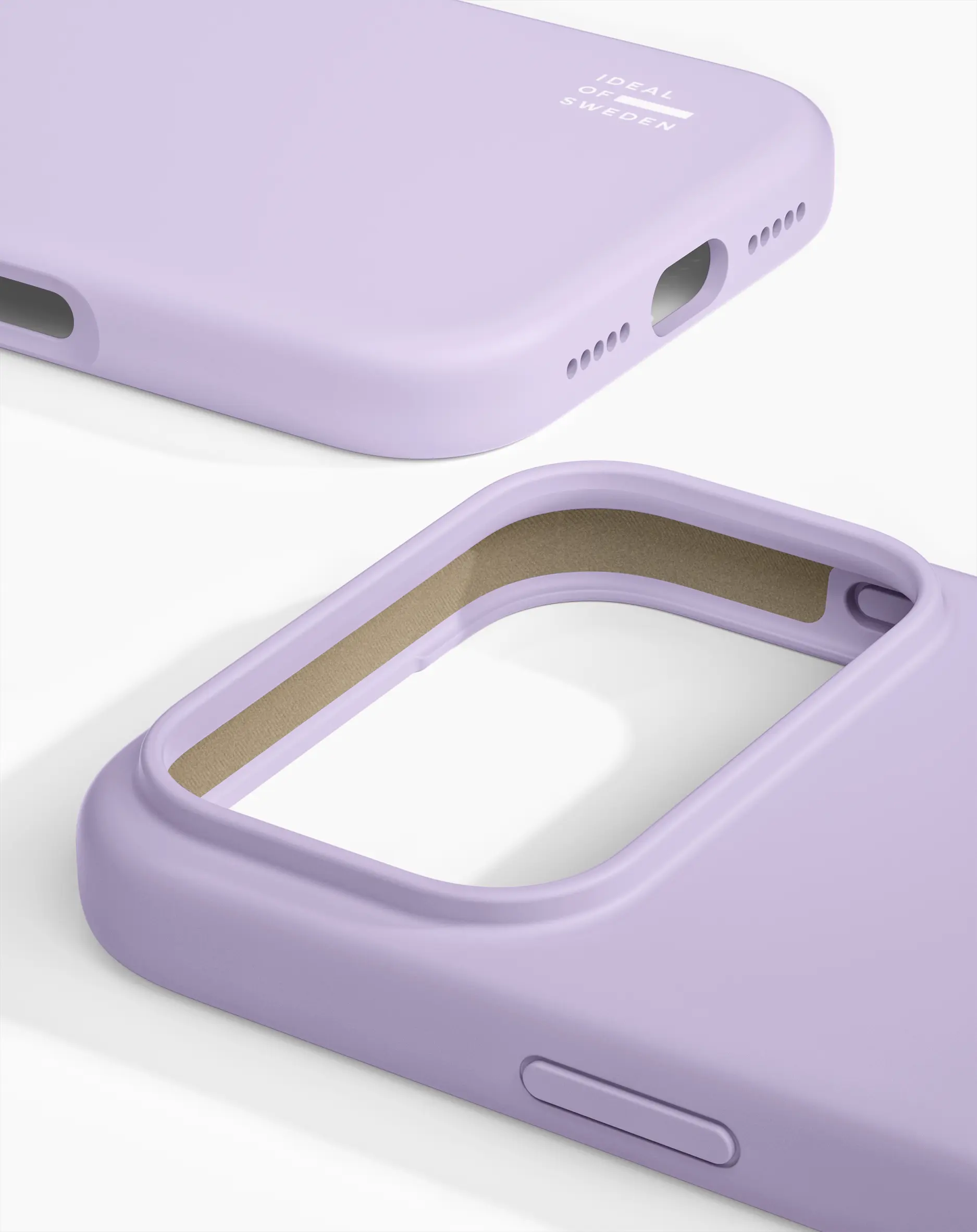 MagSafe Silicone Case iPhone 17 Pro Max Lavender Milk