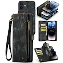 Multi-slot Mobiltaske iPhone 12/iPhone 12 Pro Grå