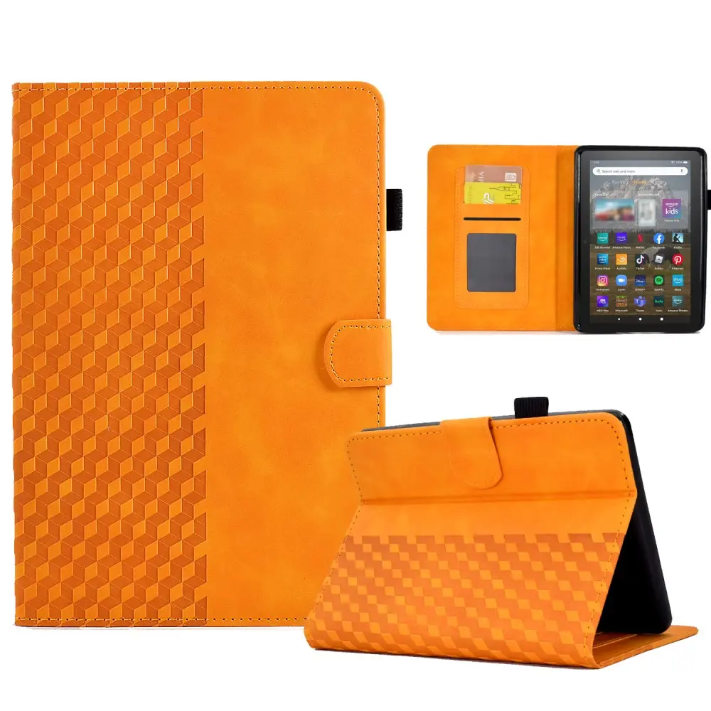 Etui Kortholder Amazon Kindle 11th gen (2022) gul