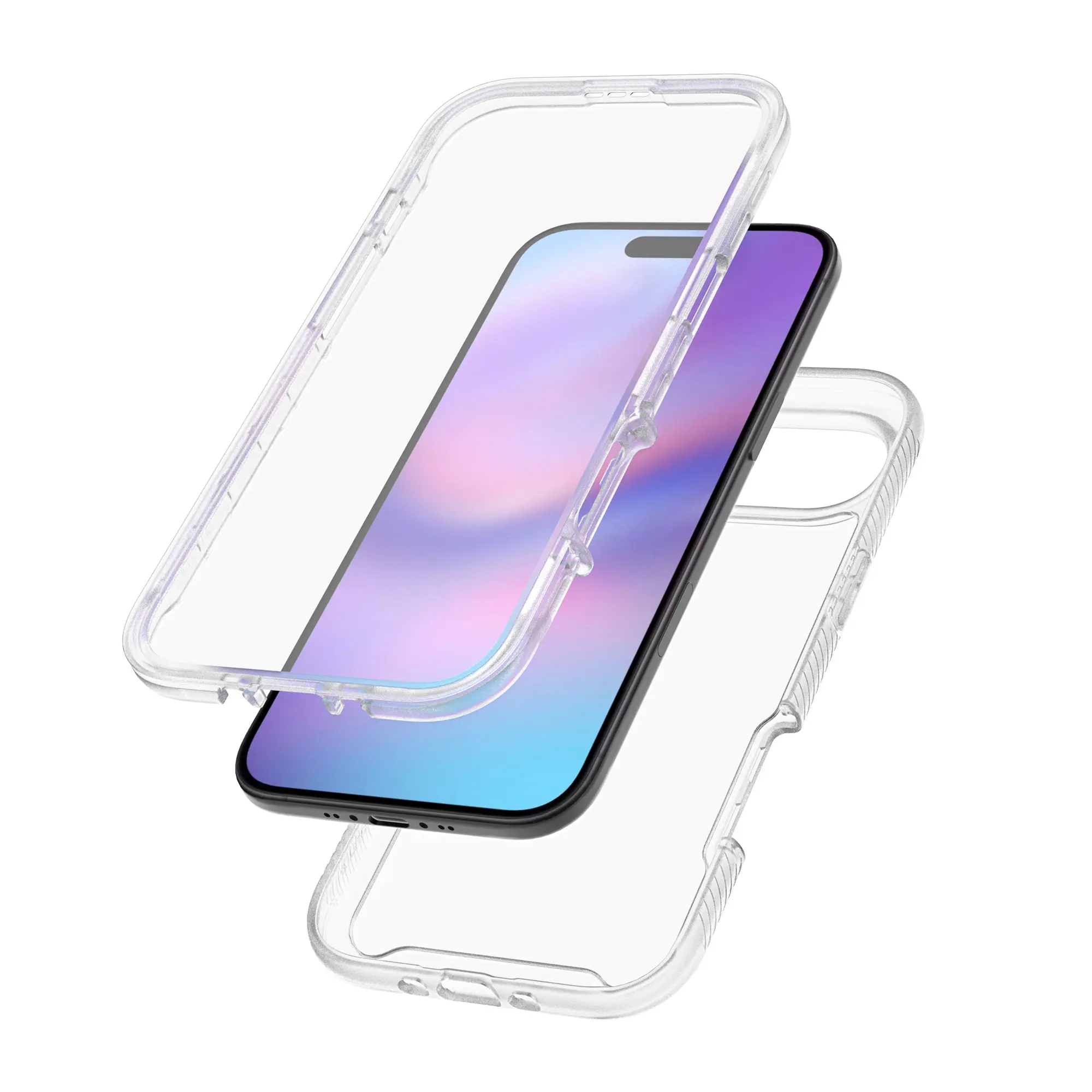 Full Protection Case iPhone Air Genomskinlig